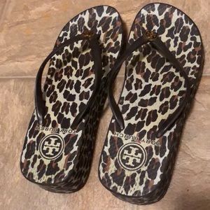 Tory Burch Wedge Slippers